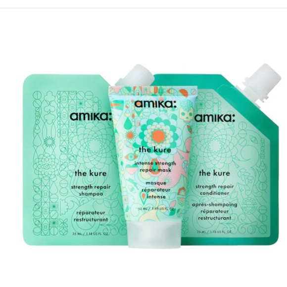 Amika the kure strength repair trial travel mini set NWT - Picture 6 of 6